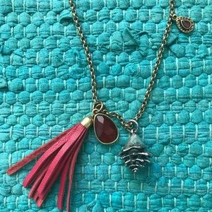 Lucky Brand charm necklace